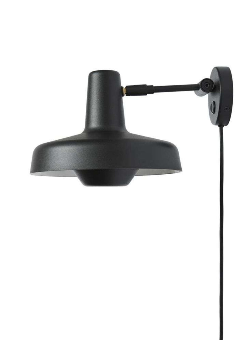 Arigato Wall Light Short Black - Lampefeber