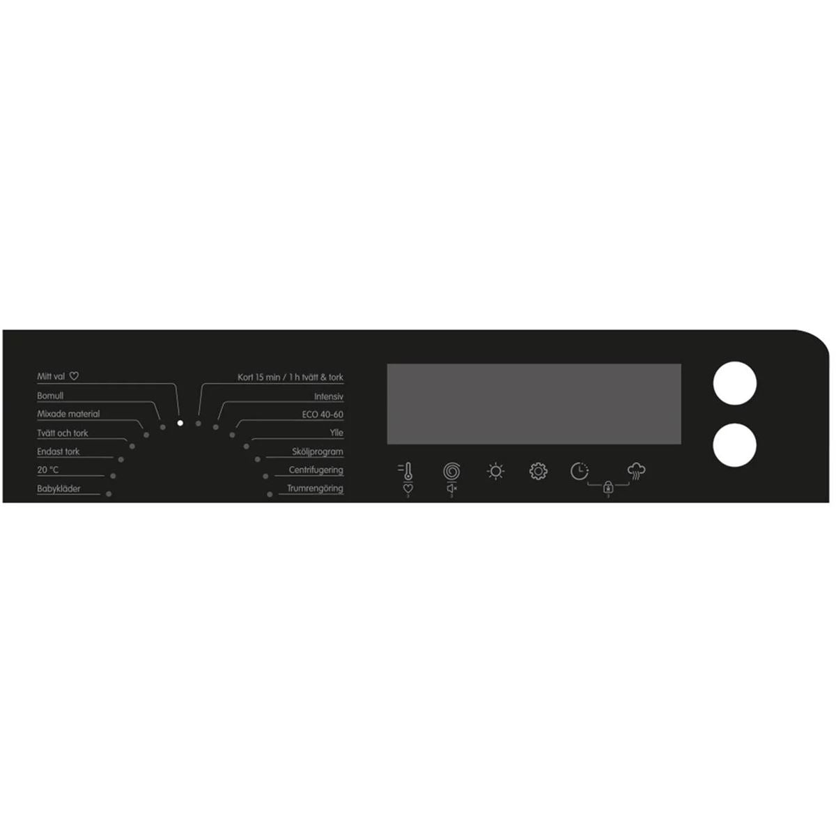 Elvita CTC7107VN 10/7kg hvid frontbetjent vaske-/tørremaskine