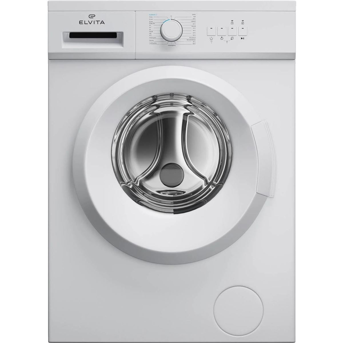 Elvita CTM1612VN 6kg Hvid Frontbetjent Vaskemaskine