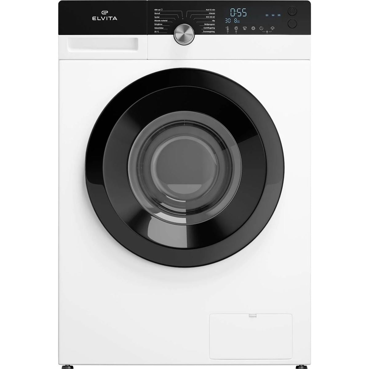 Elvita CTM7814VN 8kg hvid frontbetjent vaskemaskine