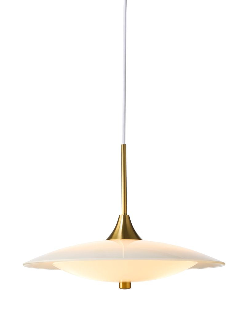 Baroni Pendel Ø35 Opal/Messing