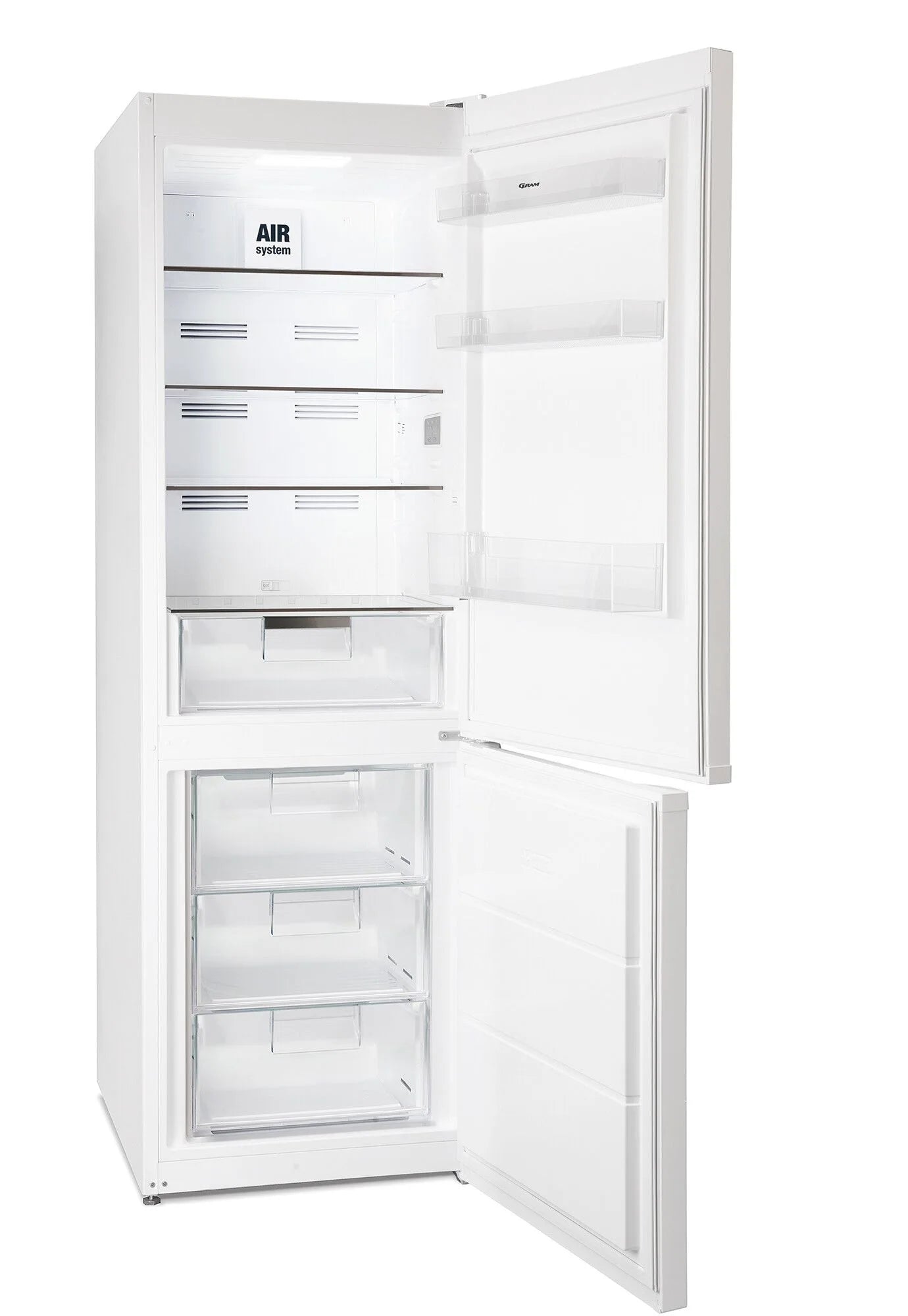 Gram KF 411864 N-2 fritstående køle-/fryseskab