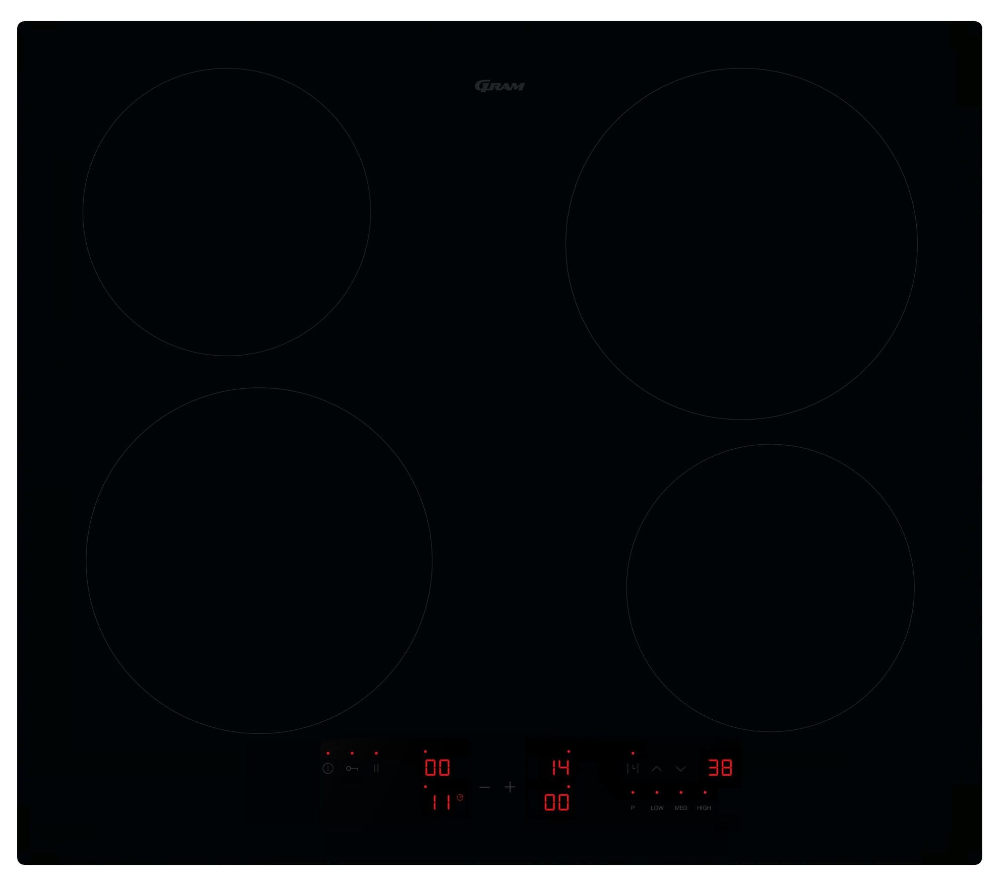 Gram KKI6244-90TI Induktionskogeplade