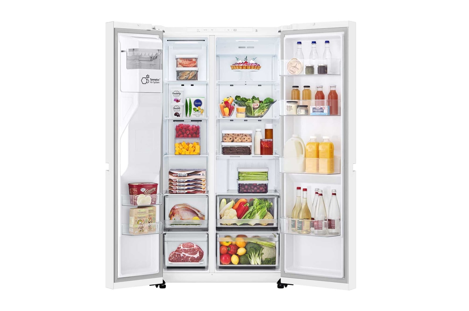 LG GSLC40SWPE Amerikanerskab