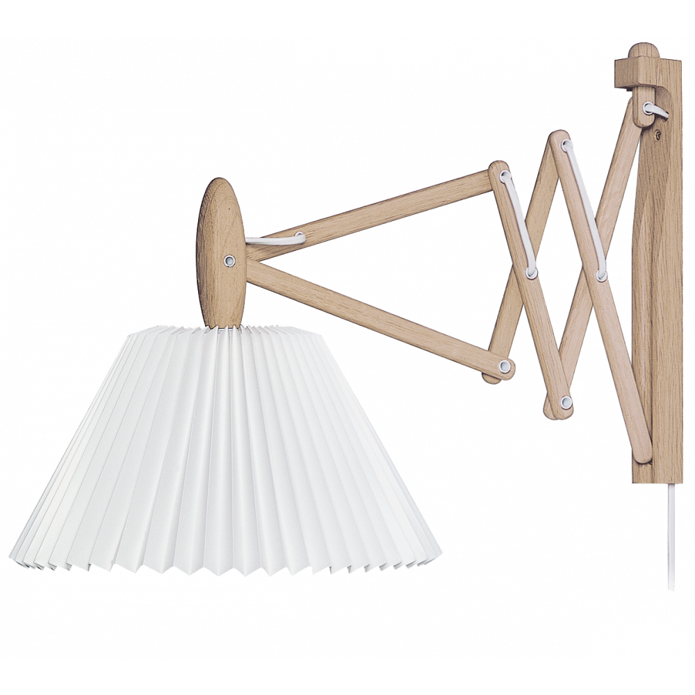 Le Klint Sax 223-2 med den nedadvendte skærm i plast