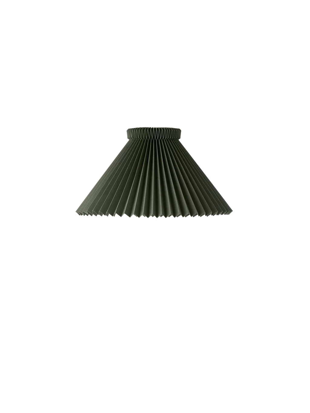 Le Klint 1-19MGPAF moss green lampeskærm i papir