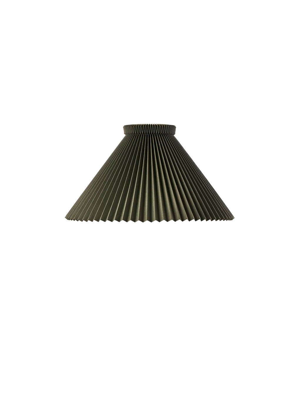 LE KLINT Model 1 Colour Pleats moss green 23cm lampeskærm