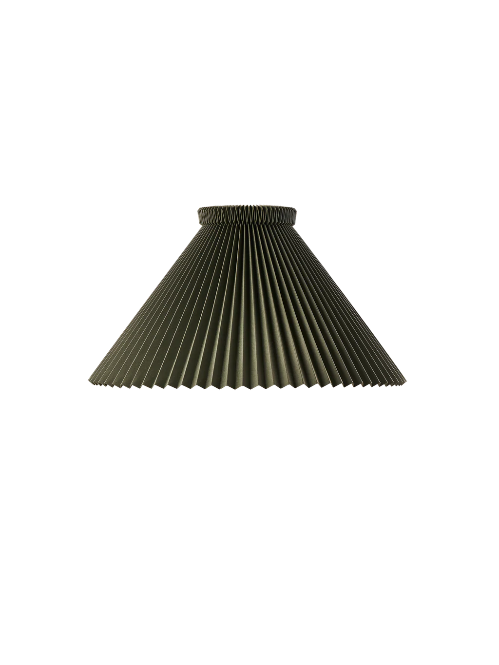 LE KLINT Model 1 Colour Pleats moss green 27cm lampeskærm