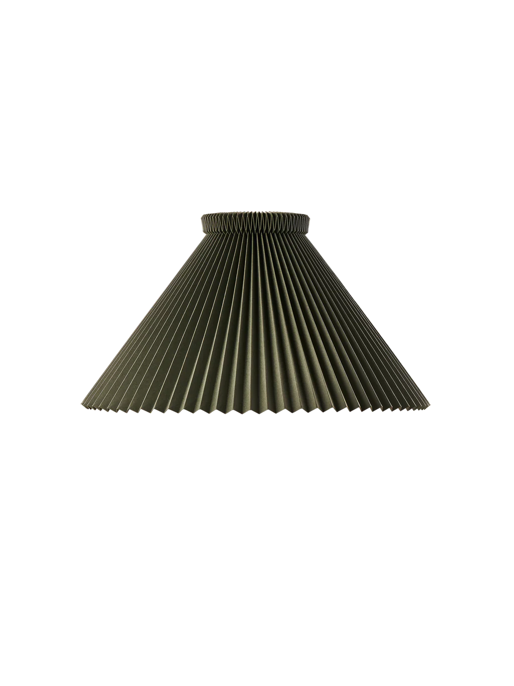 LE KLINT Model 1 Colour Pleats moss green 30cm lampeskærm
