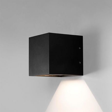 Light-Point cube LED væglampe i sort