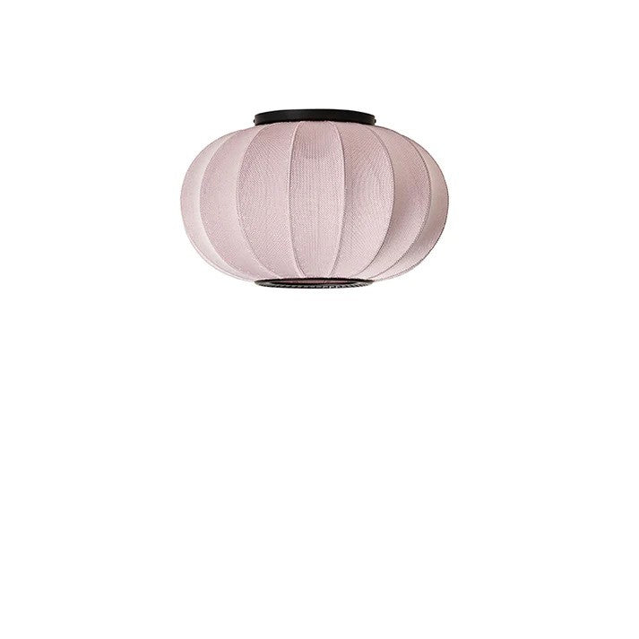 Knit-Wit Ø45 Oval Loftslampe Light Pink billede 4