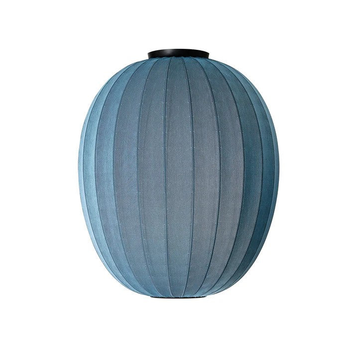 Knit-Wit Ø65 High Oval Loftslampe Blue Stone