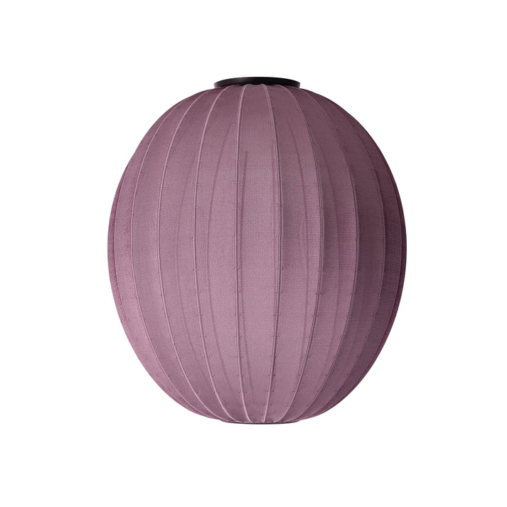 Knit-Wit Ø65 High Oval Loftslampe Burgundy