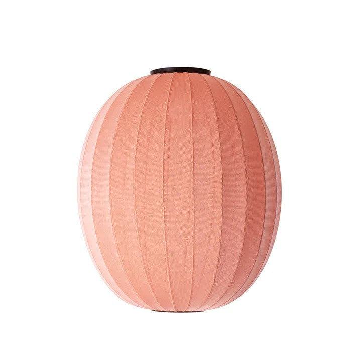 Knit-Wit Ø65 High Oval Loftslampe Coral