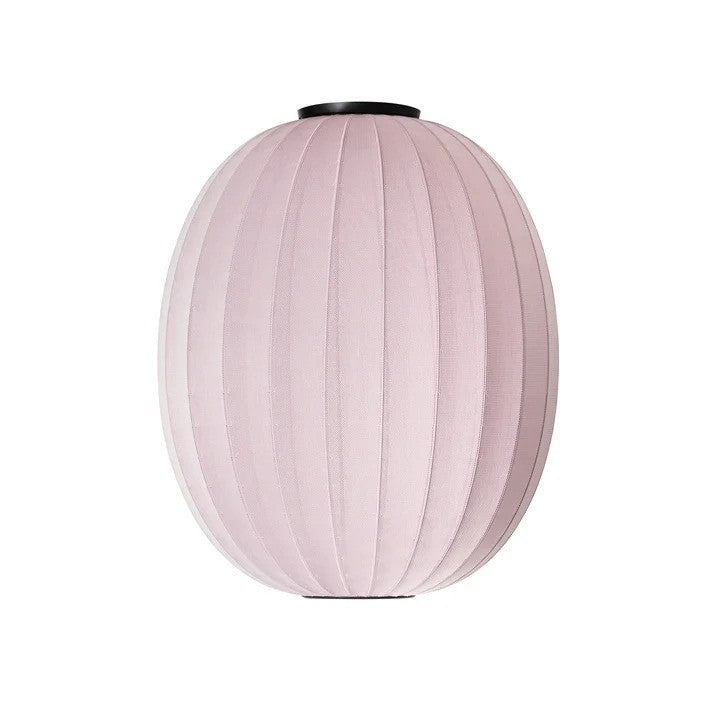 Knit-Wit Ø65 High Oval Loftslampe Light Pink