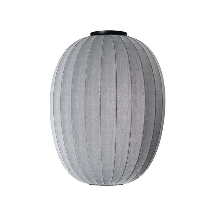 Knit-Wit Ø65 High Oval Loftslampe Silver