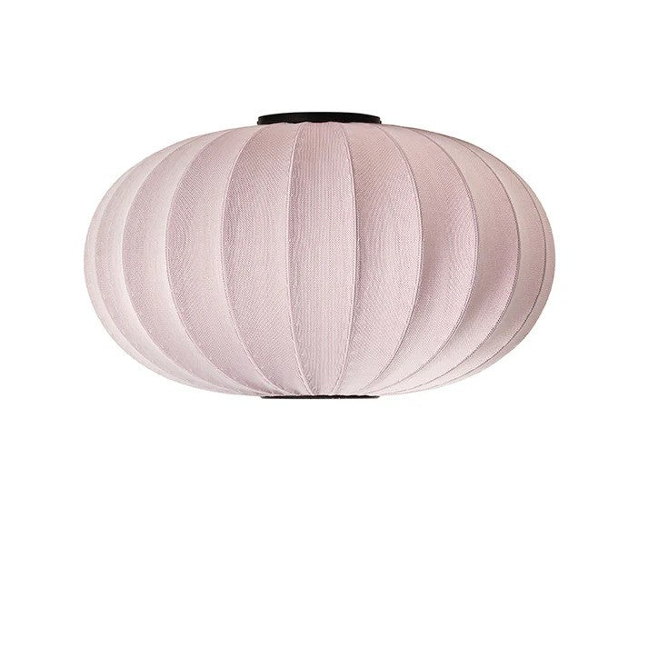 Knit-Wit Ø76 Oval Loftslampe Light Pink