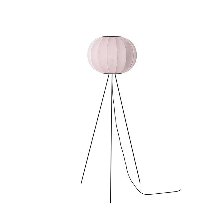 Knit-Wit Ø45 Round Gulvlampe High Light Pink