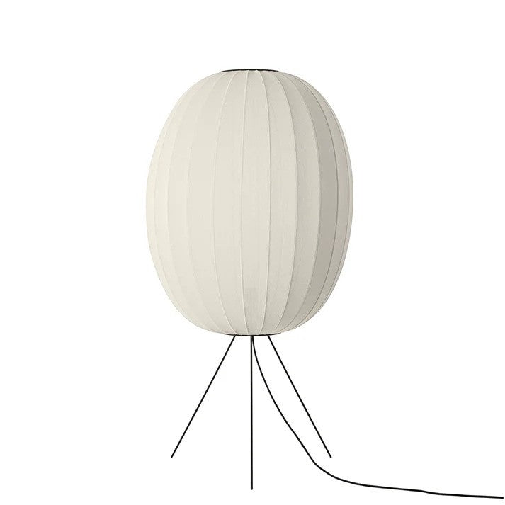 Knit-Wit Ø65 High Oval Floor Medium Pearl White