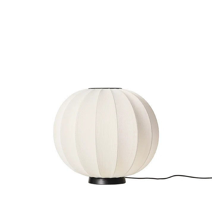 Knit-Wit Ø60 Round Gulvlampe Level Pearl White