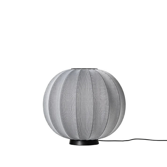 Knit-Wit Ø60 Round Gulvlampe Level Silver