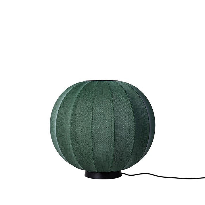 Knit-Wit Ø60 Round Gulvlampe Level Tweed Green