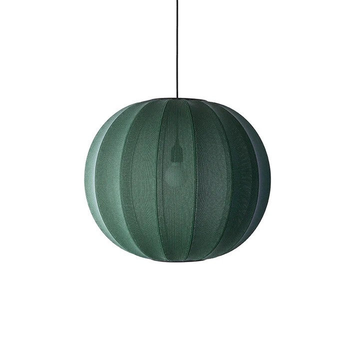 Knit-Wit Ø60 Round Pendel Tweed Green billede 4