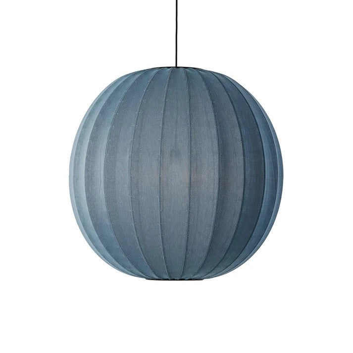 Knit-Wit Ø75 Round Pendel Blue Stone