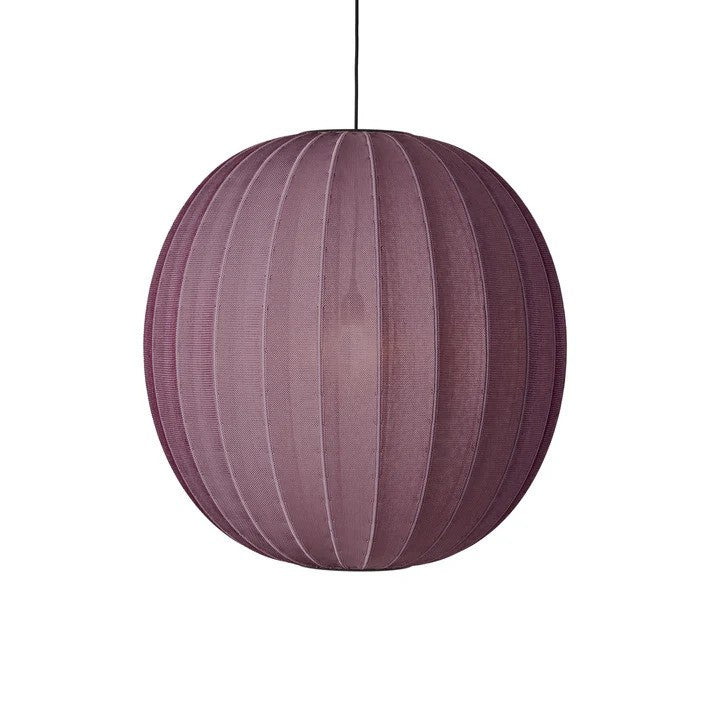 Knit-Wit Ø75 Round Pendel Burgundy