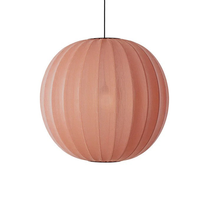 Knit-Wit Ø75 Round Pendel Coral