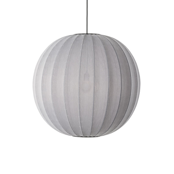 Knit-Wit Ø75 Round Pendel Silver