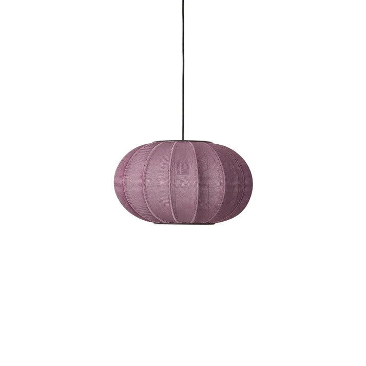 Knit-Wit Ø45 Oval Pendel Burgundy billede 4