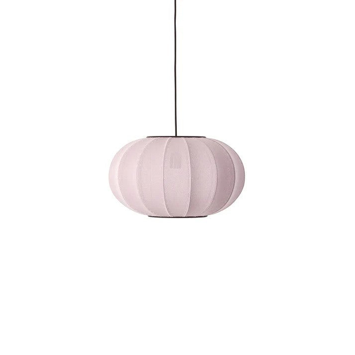 Knit-Wit Ø45 Oval Pendel Light Pink billede 4
