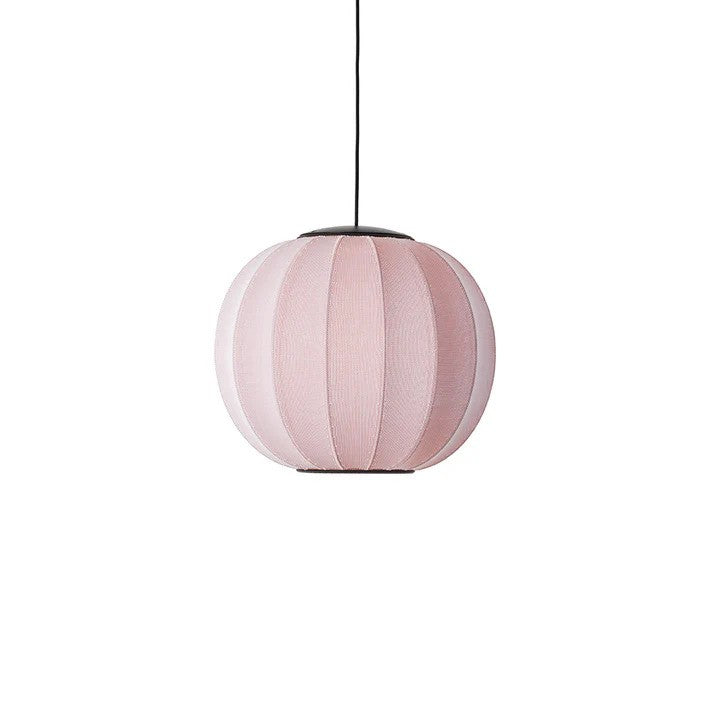 Knit-Wit Ø45 Round Pendel LED Light Pink