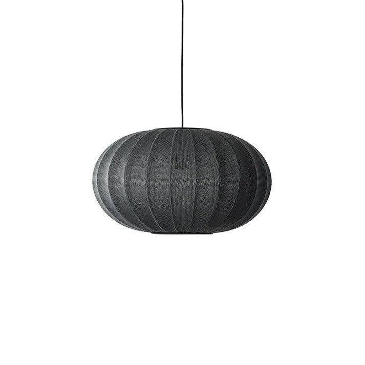 Knit-Wit Ø57 Oval Pendel Black billede 4