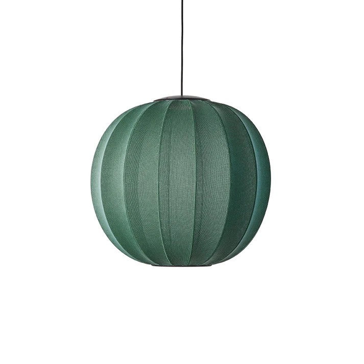 Knit-Wit Ø60 Round Pendel LED Tweed Green billede 4