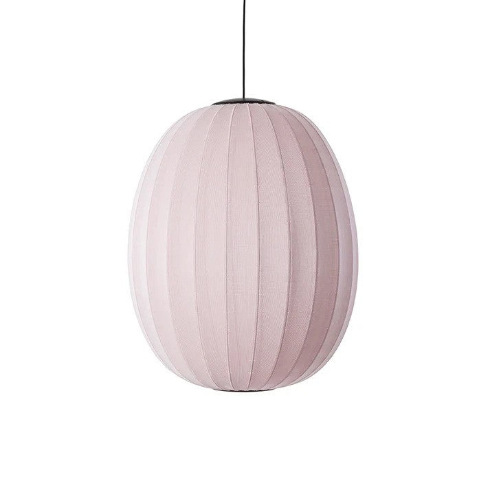 Knit-Wit Ø65 High Oval Pendel LED Light Pink