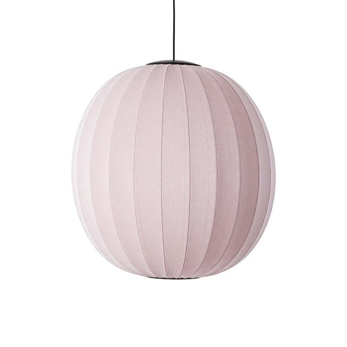 Knit-Wit Ø75 Round Pendel LED Light Pink