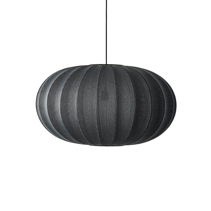 Knit-Wit Ø76 Oval Pendel Black billede 4