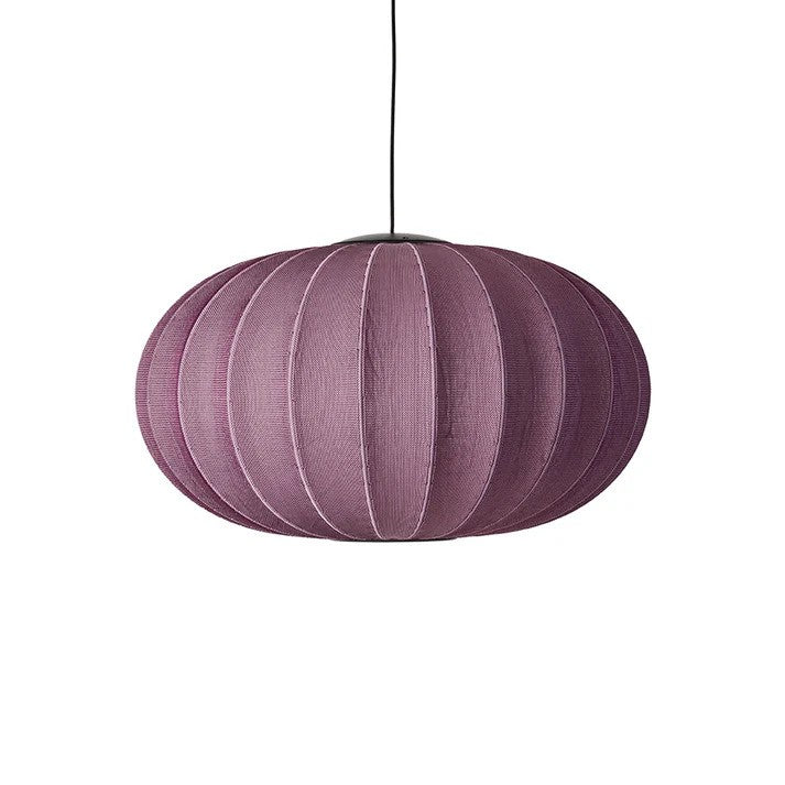 Knit-Wit Ø76 Oval Pendel LED Burgundy