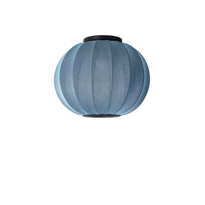 Knit-Wit Ø45 Round Loftslampe Blue Stone