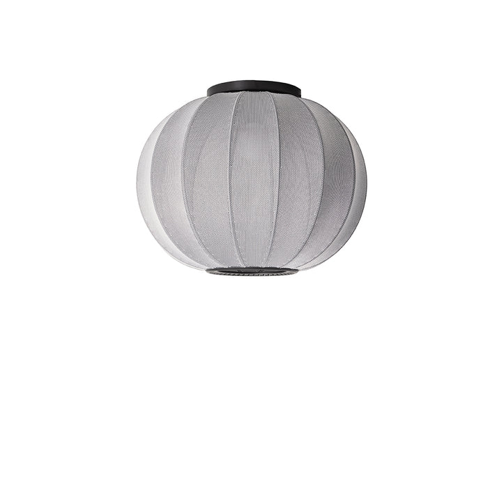Knit-Wit Ø45 Round Loftslampe Silver