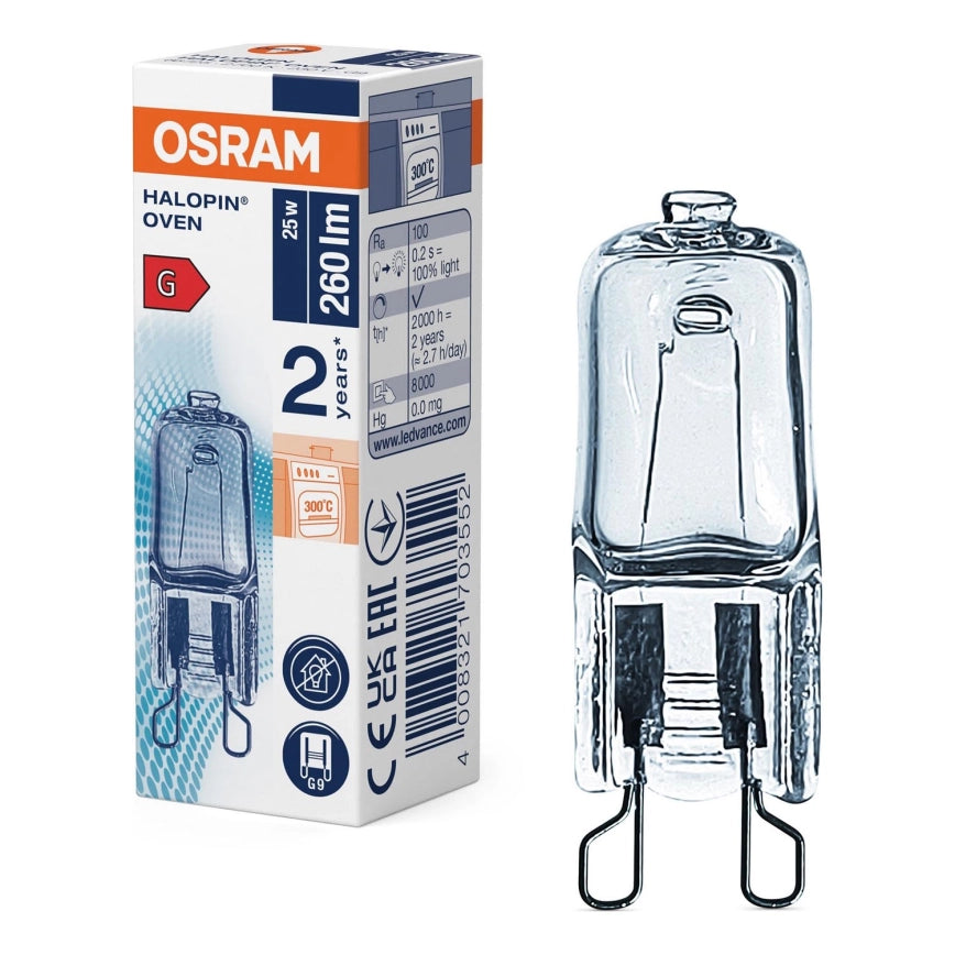 Osram Ovnpære 25W G9 260lm