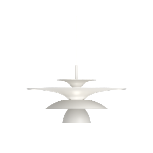 Picasso Pendel Mat hvid Ø38 G9 LED