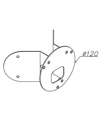 Norlys Helsinki/Koster Hjørnebeslag - Aluminium