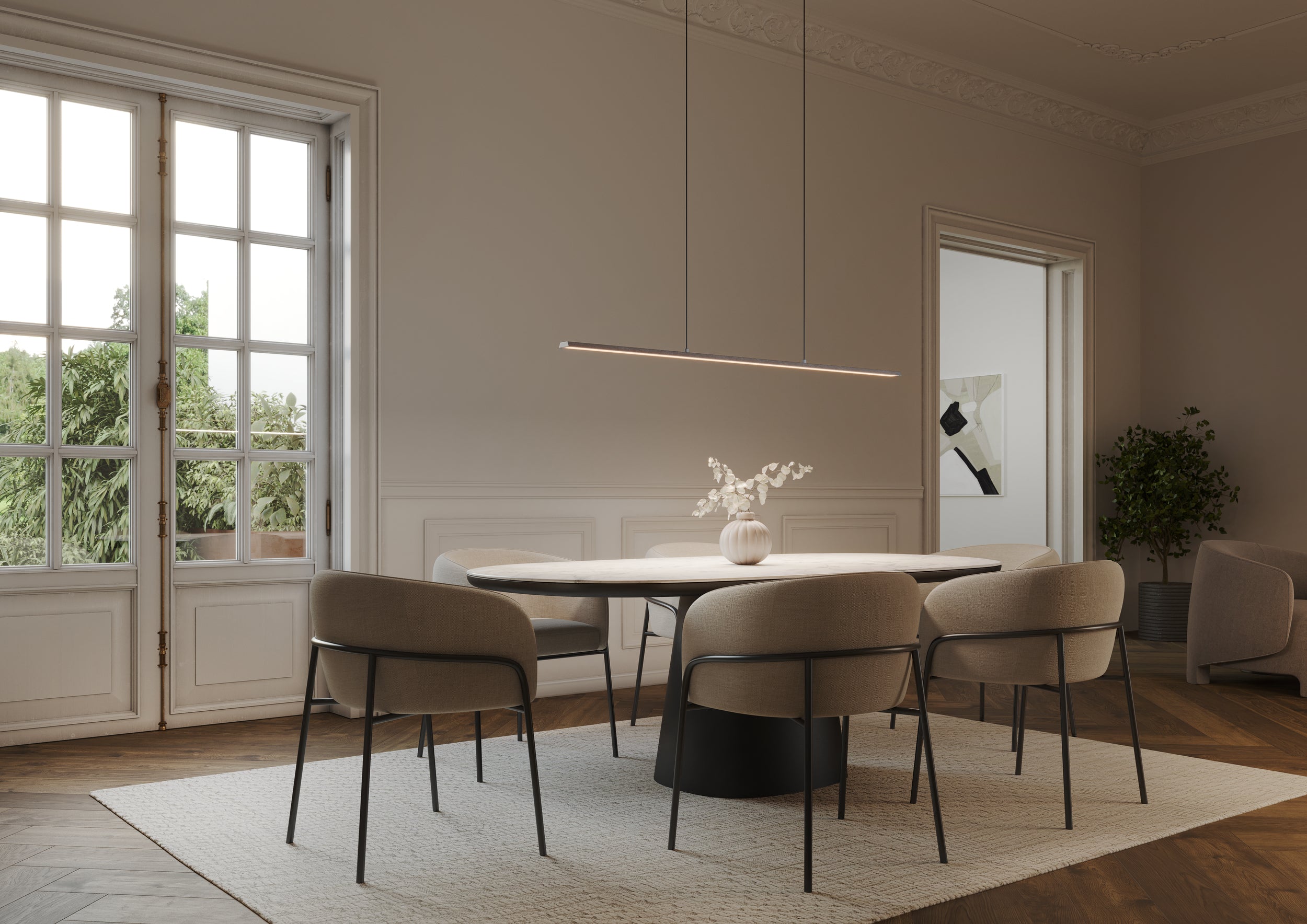 Slim S1500 2700K/3000K Titanium