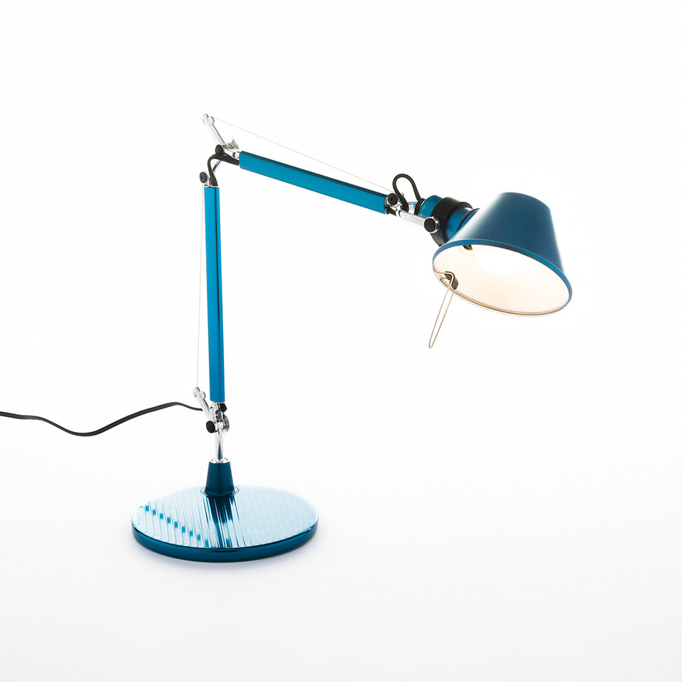 Artemide Tolomeo Micro Blå E14 4W Bordlampe
