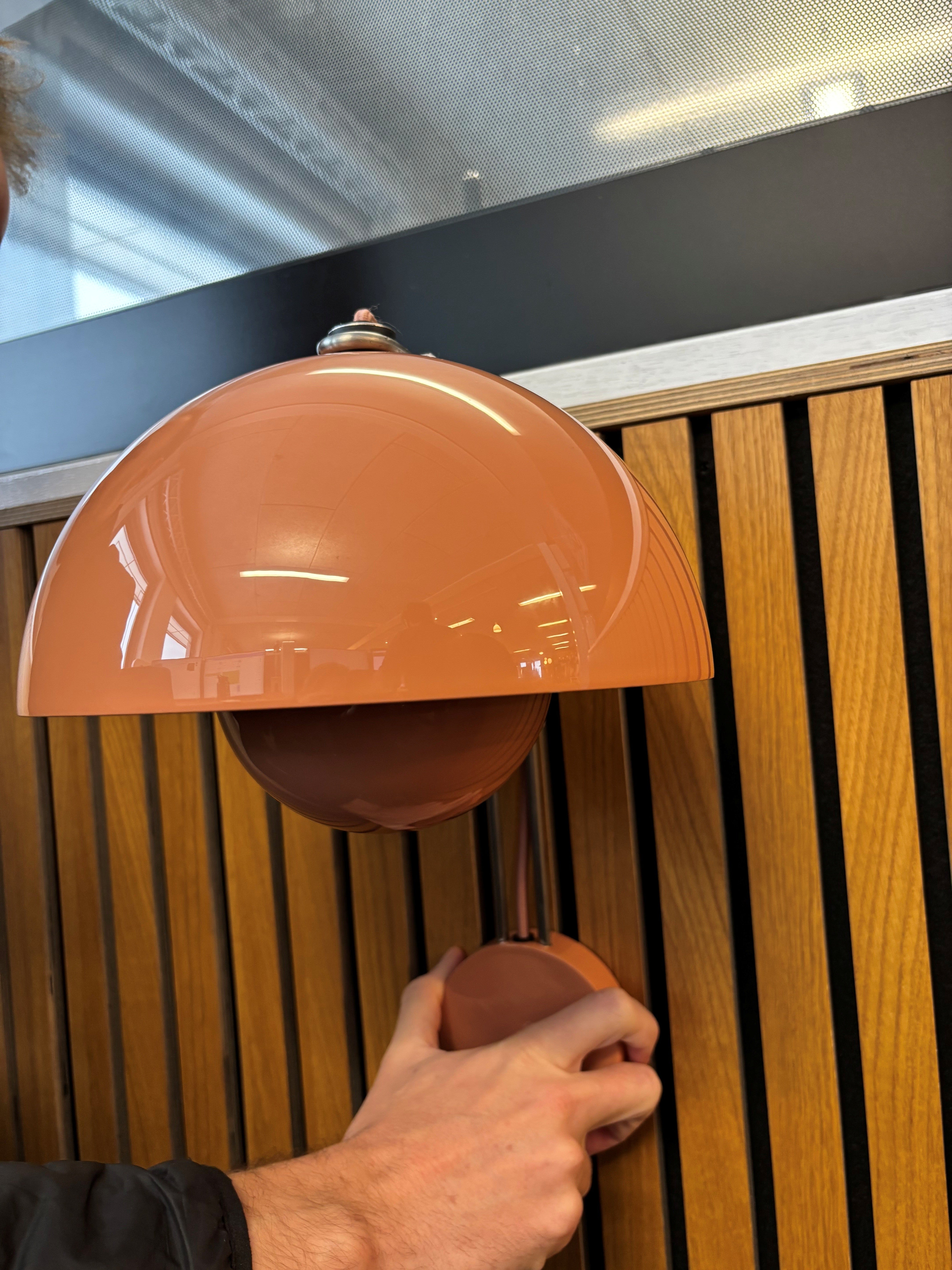 Flowerpot Væglampe VP8 Beige Rød