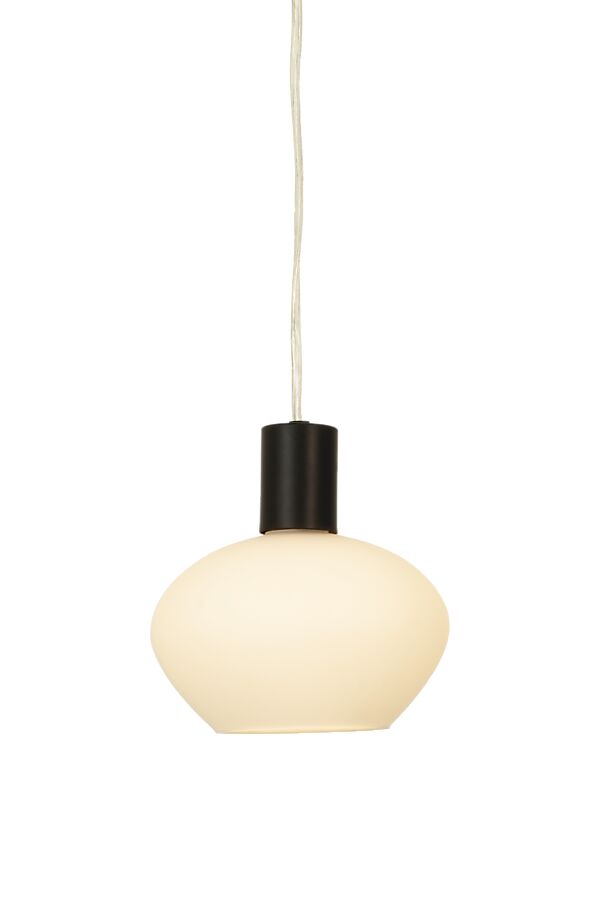 Bell Pendel Sort/Opal Hvid