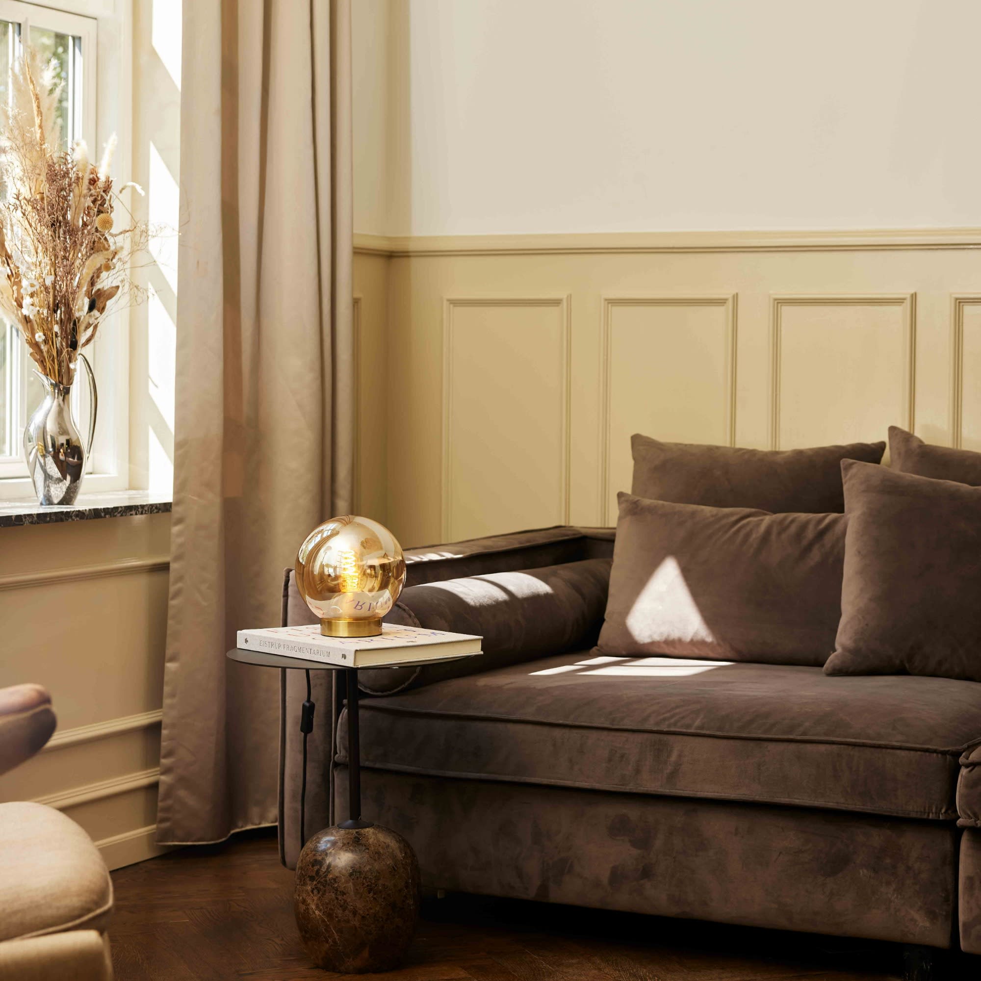 Bubbles Ø18 Bordlampe, Amber - Halo Design